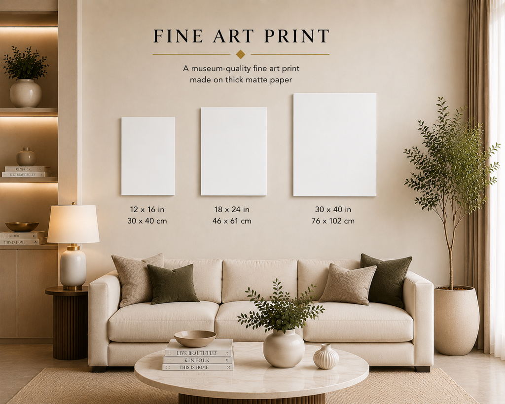 Golden Horizon - Coastal Canvas Print